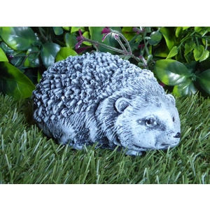 Adorable Baby Hedgehog Cast Stone Garden Ornament Hand Crafted Aged Effect 9½cm Adorable Baby Hedgehog Cast Stone Garden Ornament Hand Crafted Aged Effect 9½cm