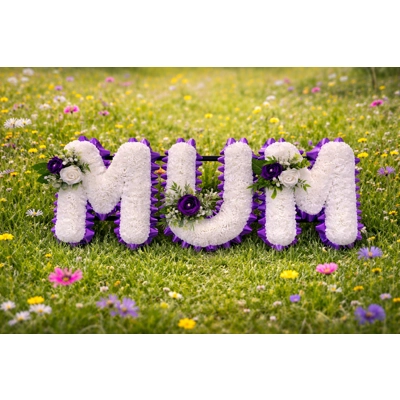 MUM Funeral Tribute with Frame