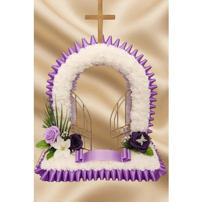 Purple and lilac Gates of Heaven