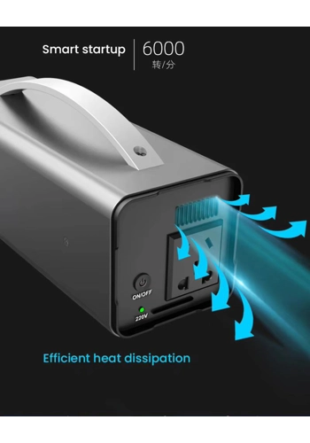 32000mAh Portable Power Station Solar Generator 200W