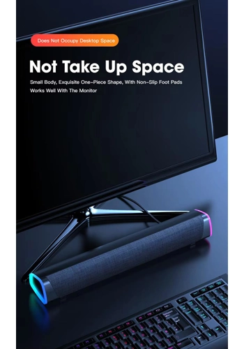 Immerse Yourself in 3D Sound: The 4D Computer Speaker Bar