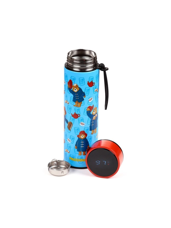 Reusable Insulated Drinks Bottle with Digital Thermometer 450ml – Paddington Bear