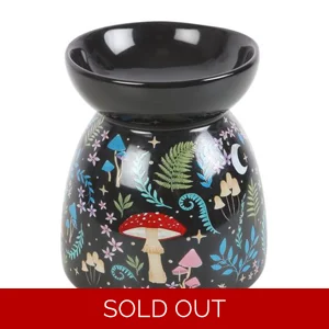 Dark Forest Print Ceramic Oil Burner