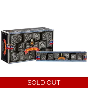 Satya Super Hit Incense Sticks 12 Pack Box – Sweet Nag Champa Scent