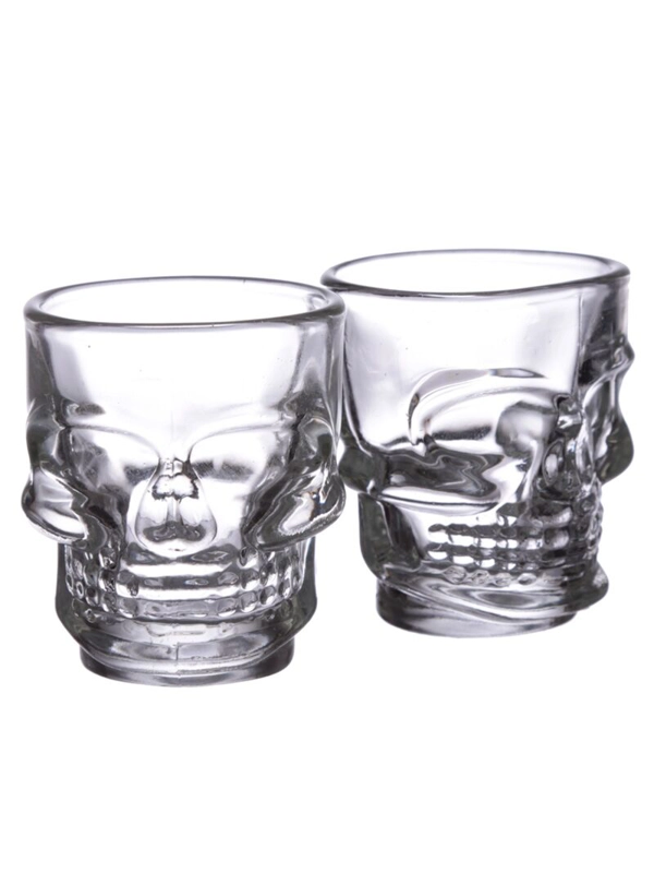 Skull Shot Glasses Set of 2