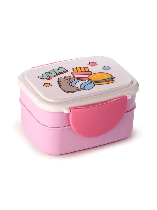 Bento Clip Lock Lunch Box with Cutlery – Pusheen the Cat