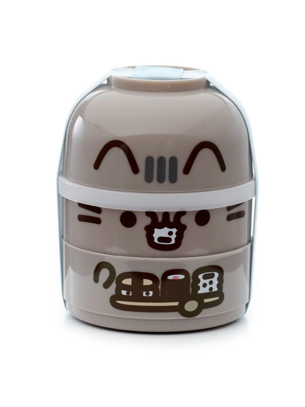 Pusheen Stacking Lunch Box 3 Tier BPA Free Food Container