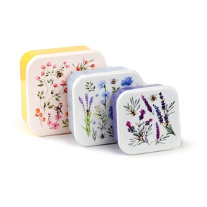 Lunch Boxes Set of 3 Nectar Meadows