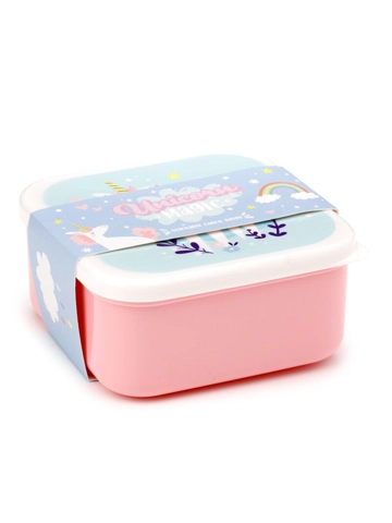 Lunch Boxes Set of 3 Unicorn Magic