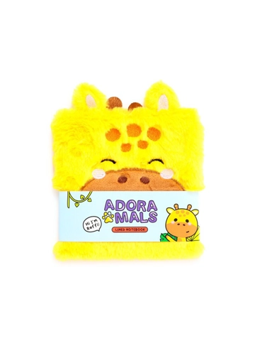 Plush Notebook Adoramals Raffi the Giraffe