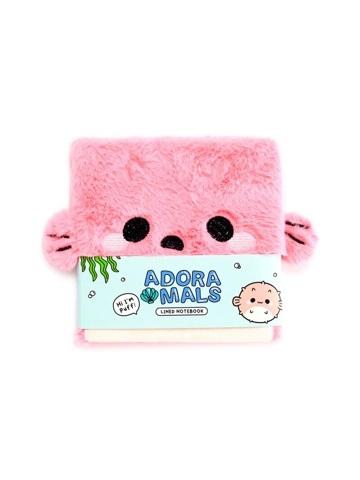 Plush Notebook Adoramals Puff the Pufferfish