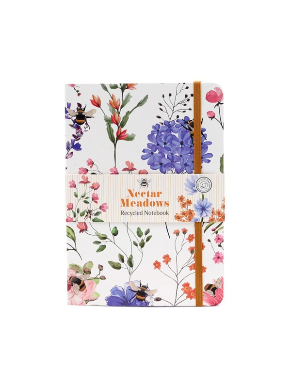 Recycled Paper A5 Lined Notebook with Elastic – Nectar Meadows