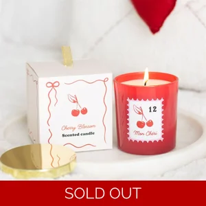 Mon Cheri Cherry Blossom Scented Candle