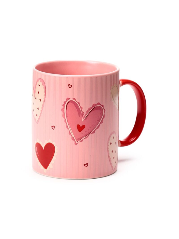 Porcelain Mug 300ml – Amore Hearts Design