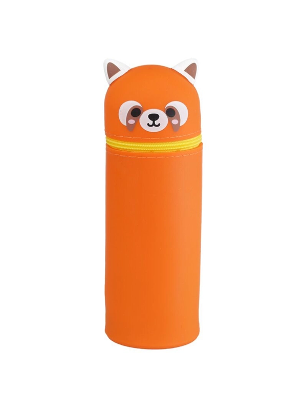 Adoramals Red Panda Silicone Upright Pencil Case