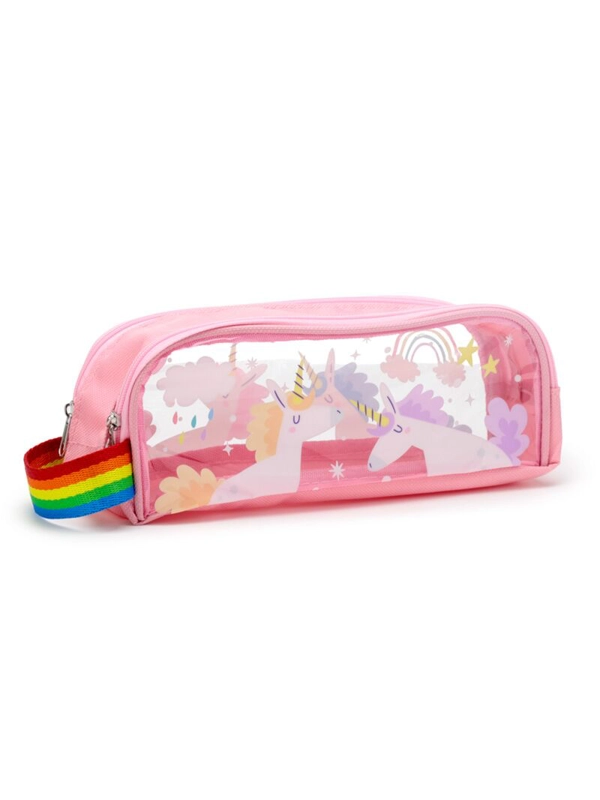 Unicorn Magic Clear Window Pencil Case
