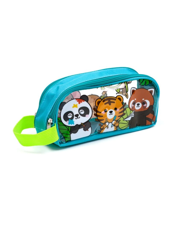 Adoramals Wild Clear Window Pencil Case