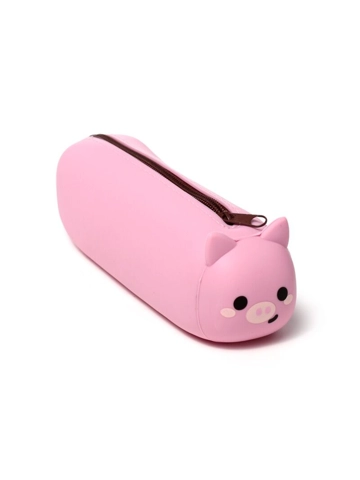 Adoramals Pig Silicone Pencil Case