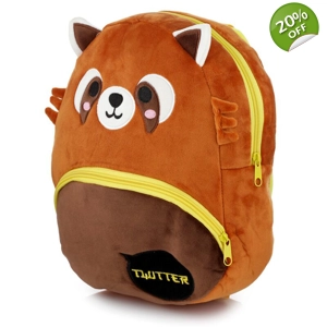 Adoramals Red Panda Kids School Backpack