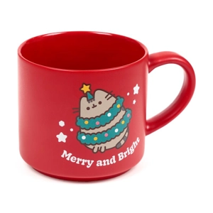 Large Porcelain Mug Christmas Pusheen the Cat
