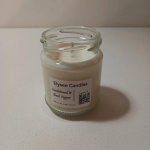 Sandalwood & Black Pepper 100ml Elysee Candle
