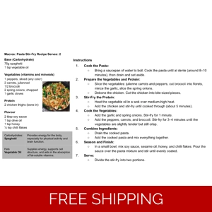KS4 Recipes WJEC Hospitality and Catering