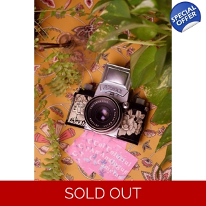 Exa 4, Exa, Exakta, Exacta, Film camera, camera, analog camera, waist level finder, custom camera, custom painted camera, replacement leather, replacement leather for film camera, film camera replacement leather, camera replacement leather, 35 mm, 120 mm, 35 mm camera, disposable camera, carl zeiss jena, film camera accessories, exa viewfinder