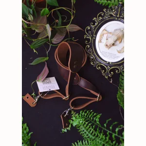 leather camera strap