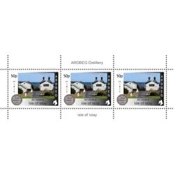 Islay Whisky Tour (2021) Distilleries minisheets set
