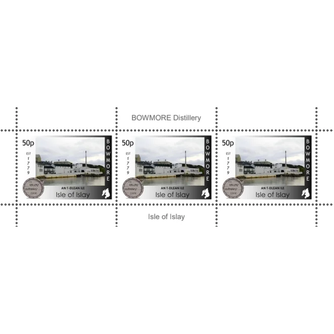 Additional Image for Islay Whisky Tour (2021) Distilleries minisheets (individual)