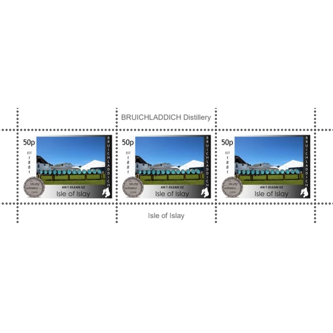 Additional Image for Islay Whisky Tour (2021) Distilleries minisheets (individual)