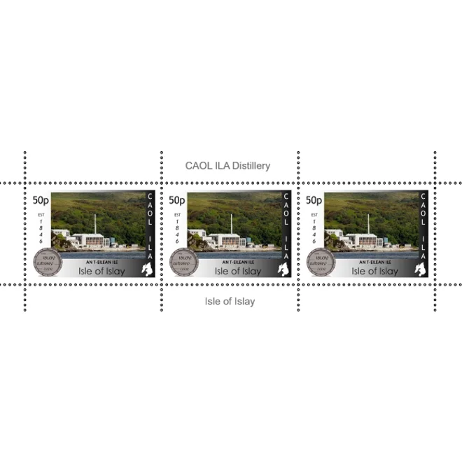 Additional Image for Islay Whisky Tour (2021) Distilleries minisheets set