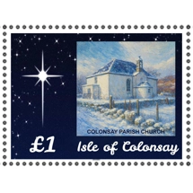 Colonsay Christmas 2025 stamp