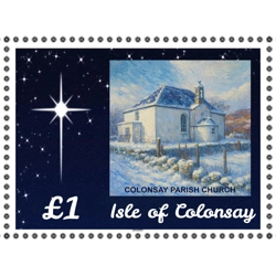Colonsay Christmas 2025 stamp