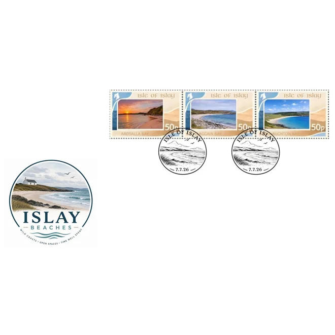 Additional Image for Islay Beaches FDC (2026)