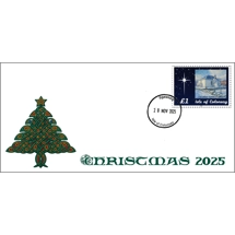 Colonsay Christmas 2025 FDC