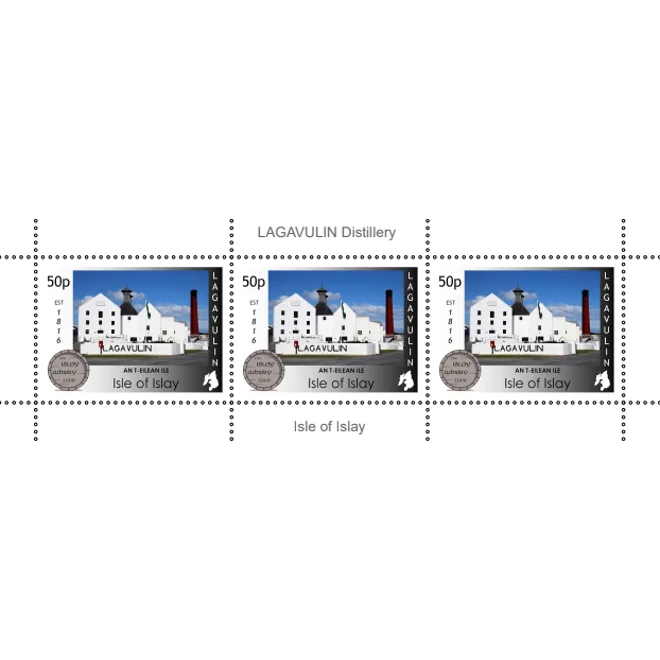Additional Image for Islay Whisky Tour (2021) Distilleries minisheets set