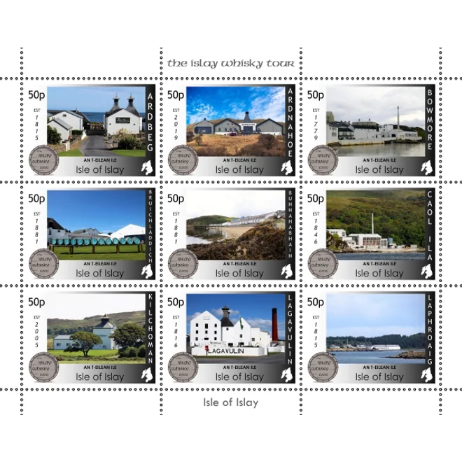 product Image for The Islay Whisky Tour Minisheet (2021)