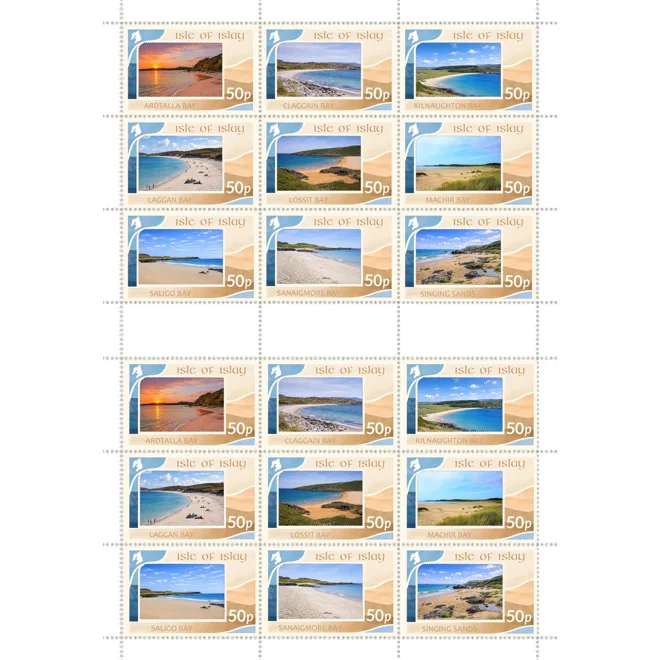 product Image for Islay Beaches Sheet (2026)