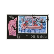 St Kilda Viking stamp (1969)