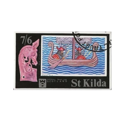 St Kilda Viking stamp (1969)