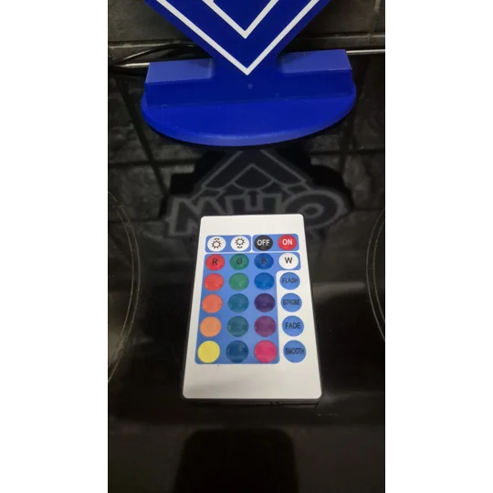 Multi-coloured Doctor Who Logo Light (USB)