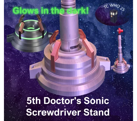 5th Doctor Who Sonic stand