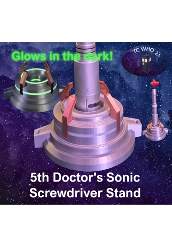 5th Doctor Who Sonic stand
