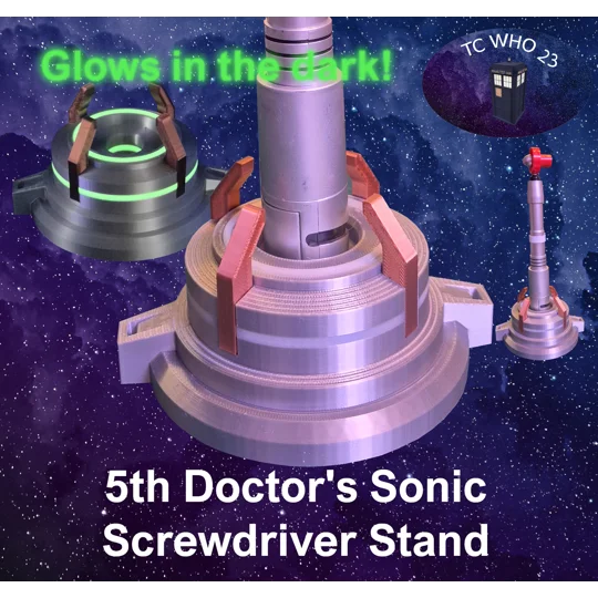 5th Doctor Who Sonic stand