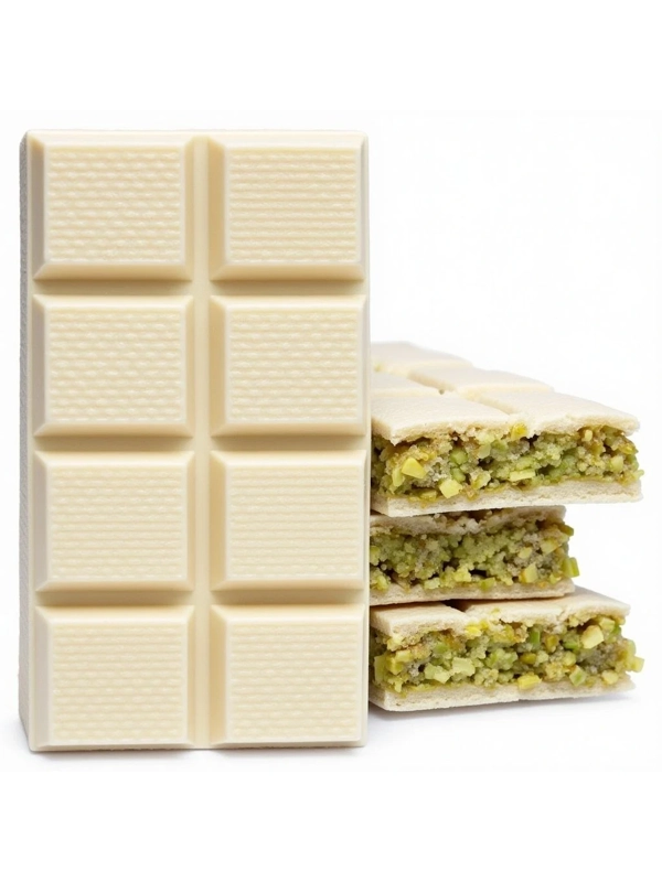 luxury dubai white chocolate bar pistachio