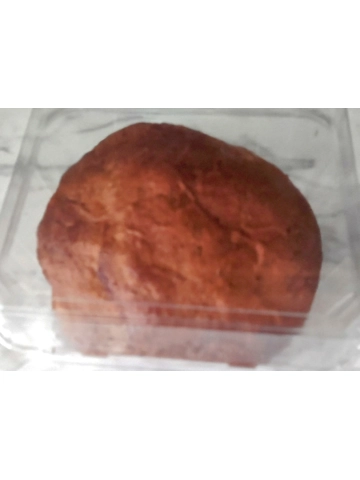 Round Pumpernickel bread