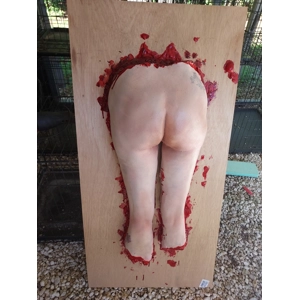 Booty on a board Lifecasted prop