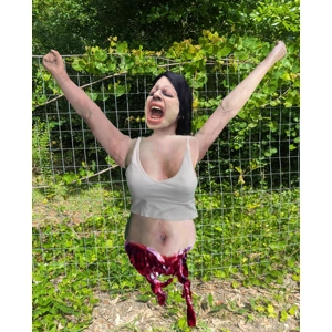 Audrey - tortured female full size prop