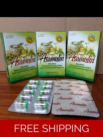 20 BOX Asamulin Herbal For uric acid, Rheumatism, Rheumatic pain